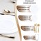 Smarty Had A Party Solid White Economy Round Disposable Plastic Wedding Value Set, 720PK 110WH-VS120 - alternate 2